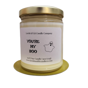 You're my Boo - Halloween Candle