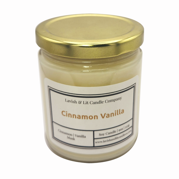 Cinnamon Vanilla - Scented Candle