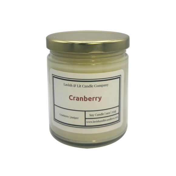 Cranberry - Scented Candle