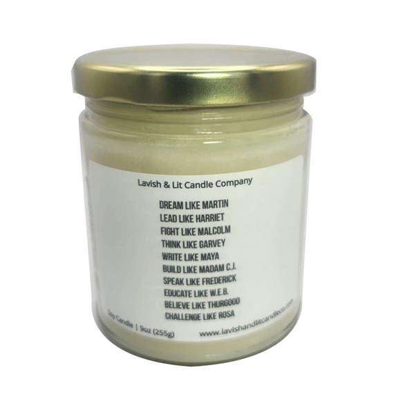Happy Black History Month - Scented Candle