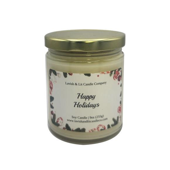 Happy Holidays - Scented Candle