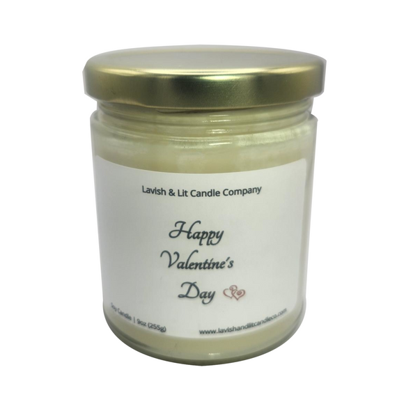 Happy Valentine's Day - Scented Candle