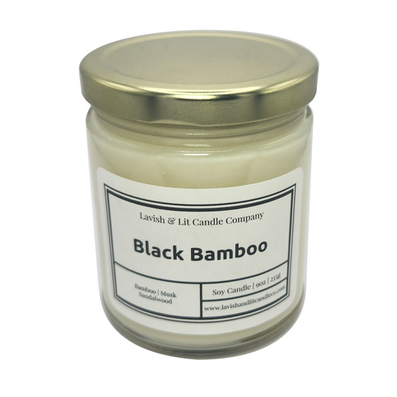 Black Bamboo - Scented Candle