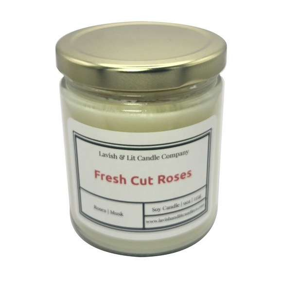 Fresh Cut Roses Candle