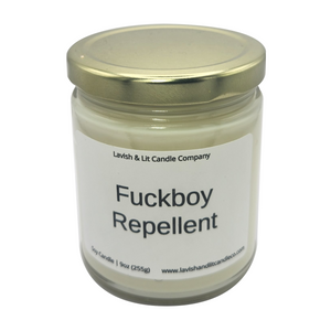 Fuckboy Repellent - Scented Candle