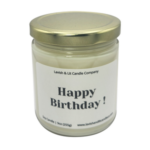 Happy Birthday - Scented Candle