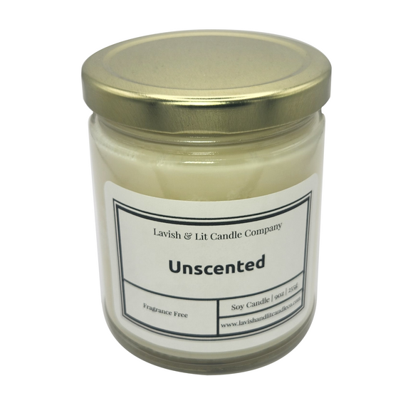 Unscented - Scented Candle